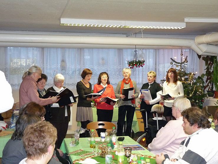 Stimmungsvoll gefeiert