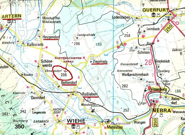 Kupferschieferbergbau Bottendorf