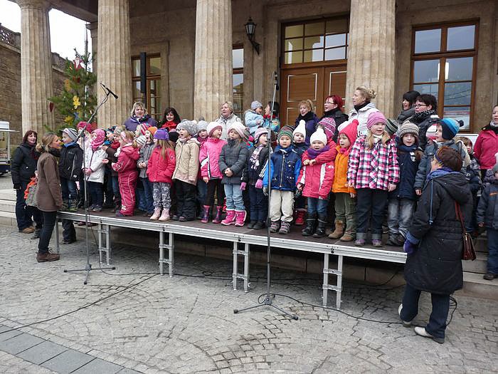 Weihnachtsmarkt er&ouml;ffnet
