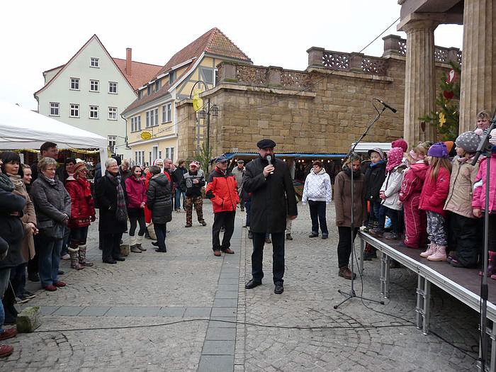 Weihnachtsmarkt er&ouml;ffnet