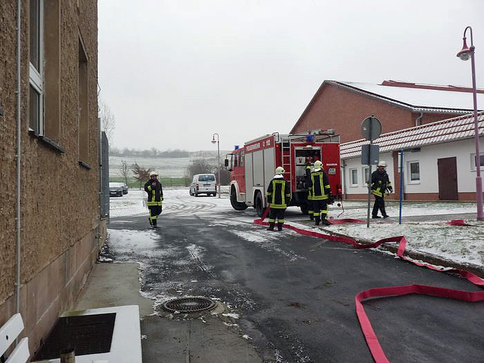 Feuerwehreinsatz in Bottendorf