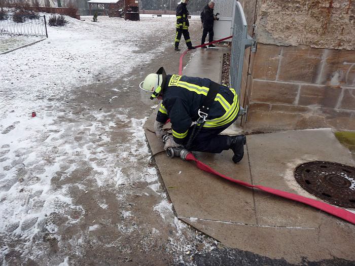 Feuerwehreinsatz in Bottendorf