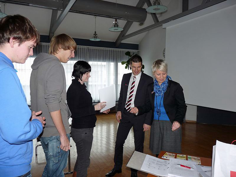 Beim B&ouml;rsenspiel gewonnen