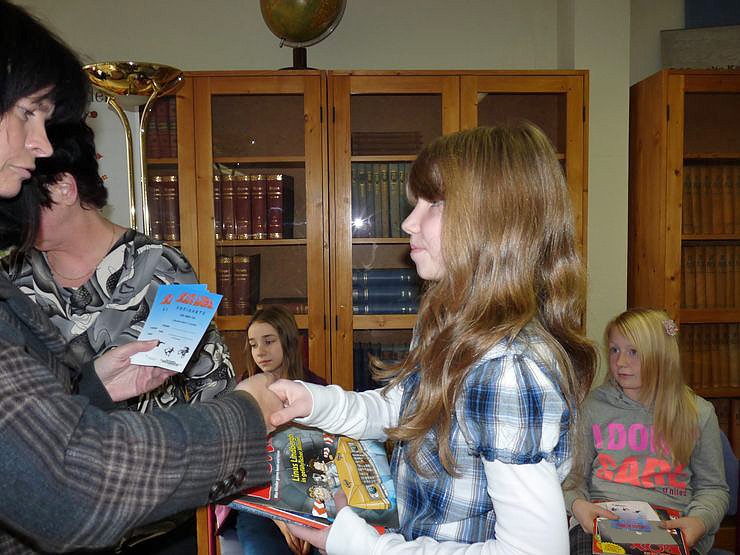 Vorleseheldinnen im Stechen