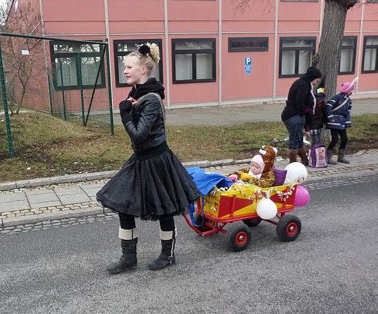 Narrenumzug in Frankenhusen