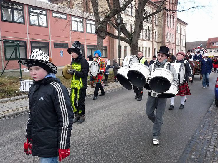 Narrenumzug in Frankenhusen
