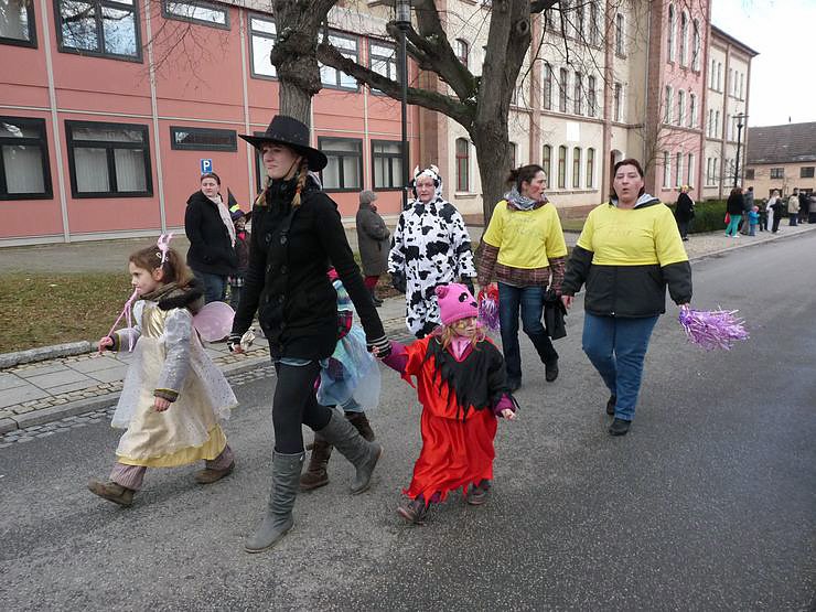 Narrenumzug in Frankenhusen