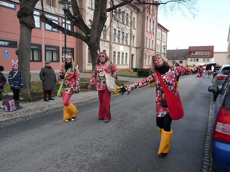 Narrenumzug in Frankenhusen