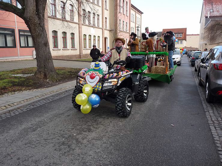 Narrenumzug in Frankenhusen