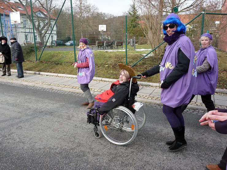 Narrenumzug in Frankenhusen