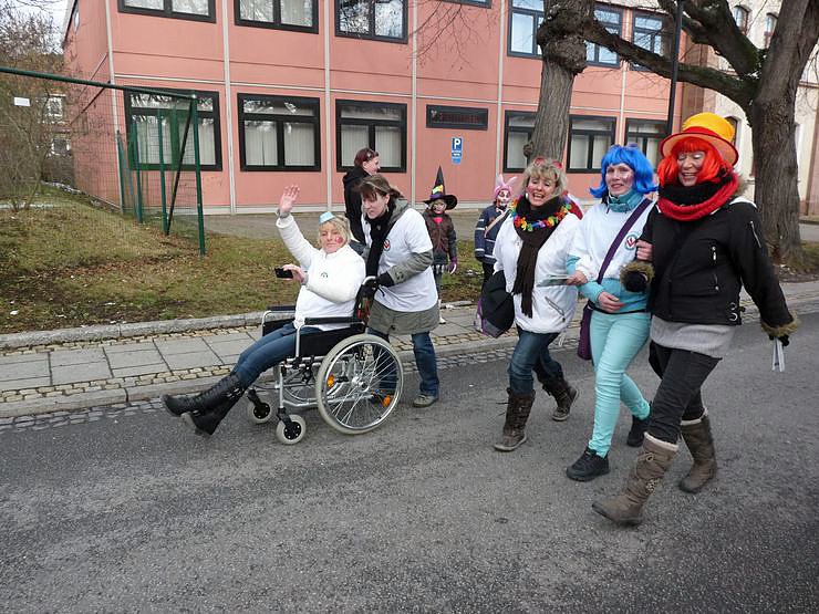 Narrenumzug in Frankenhusen