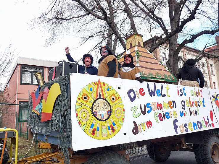 Narrenumzug in Frankenhusen