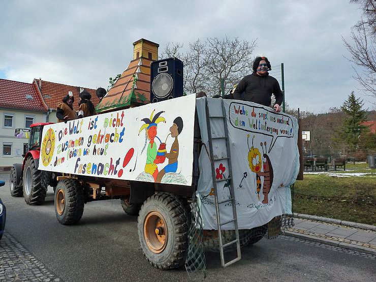 Narrenumzug in Frankenhusen