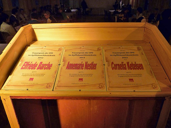 SPD-Frauenpreis verliehen
