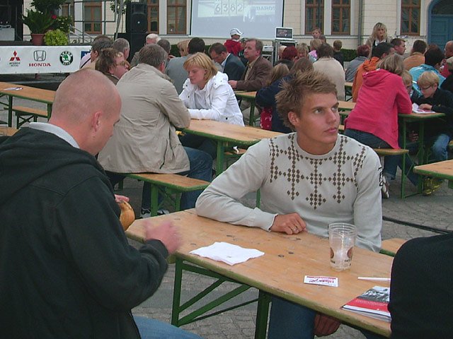 Atheltenpr&auml;sentation Markt Sondershausen