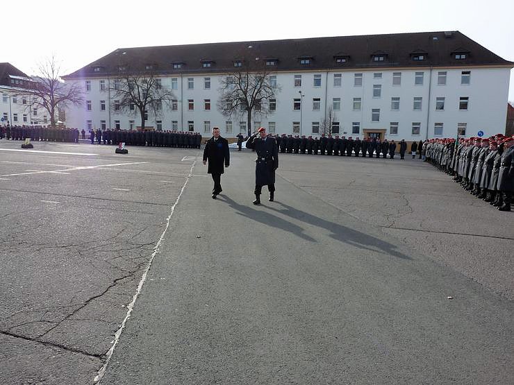 Frostiger herzlicher Abschied