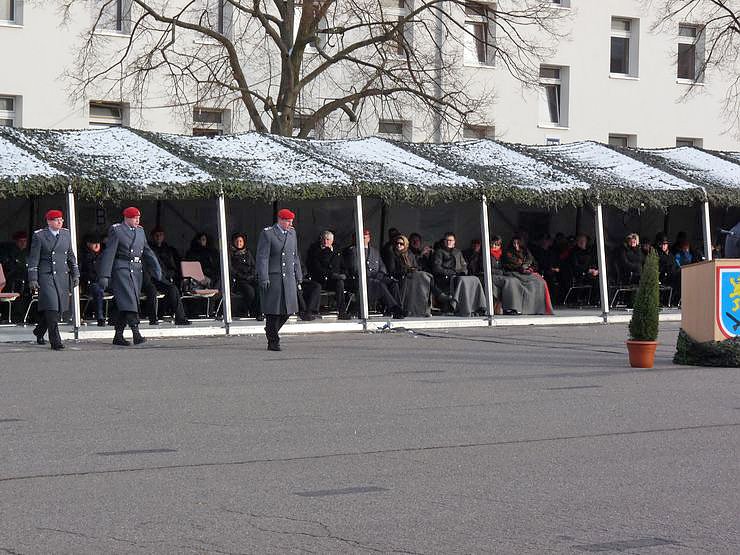 Frostiger herzlicher Abschied