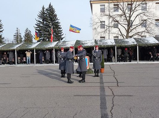 Frostiger herzlicher Abschied