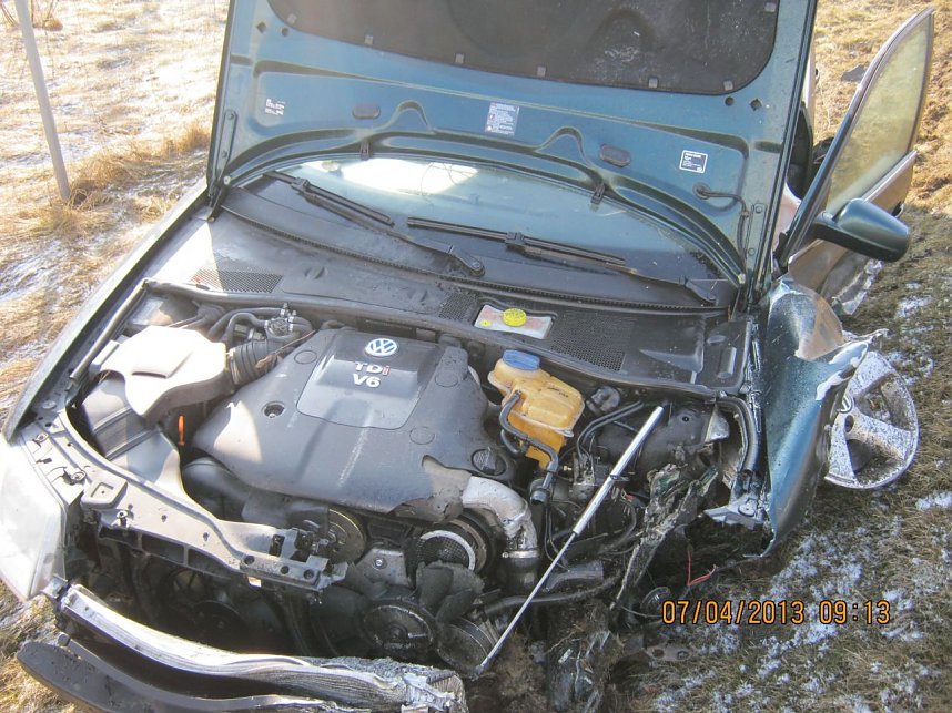 Unfall auf der Autobahn