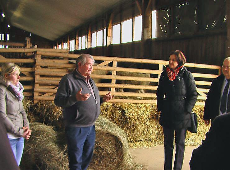 Besuch auf Arche- Rh&ouml;nschafhof