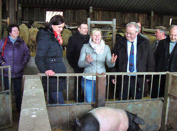 Besuch auf Arche- Rh&ouml;nschafhof