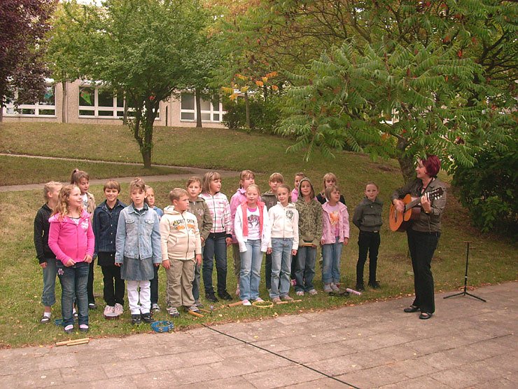 Er&ouml;ffnung gr&uuml;nes Klassenzimmer