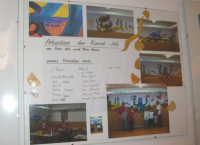 Wandgestaltung Grundschule Bad Frankenhausen