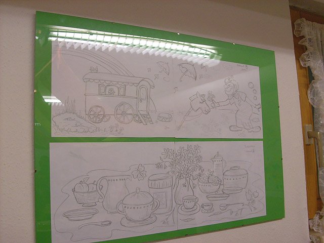 Wandgestaltung Grundschule Bad Frankenhausen