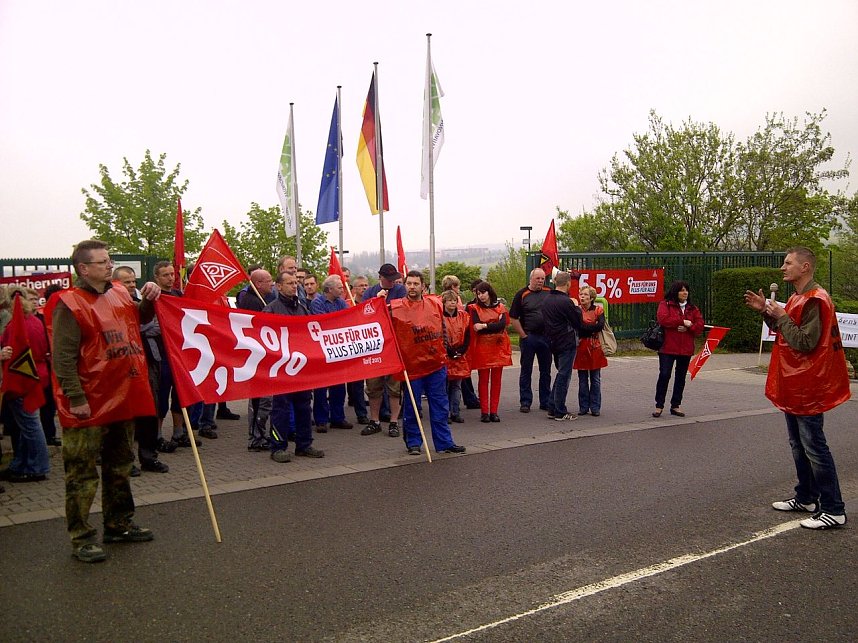 Warnstreiks der IG Metall