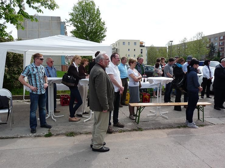 Spatenstich vollzogen