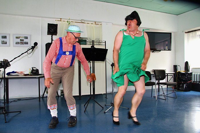 Humor bei Jubil&auml;umsveranstaltung