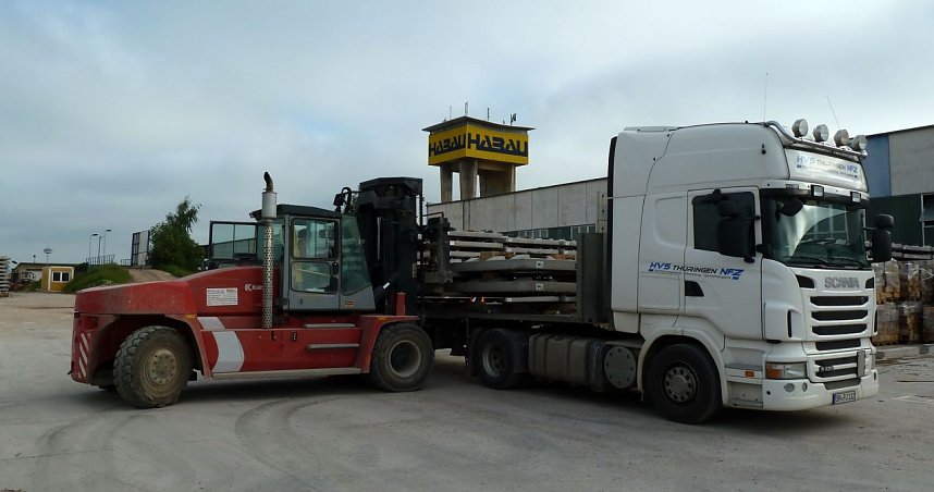 Unterwegs zur "Bahn"