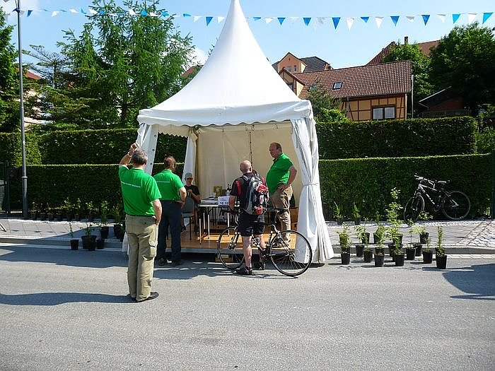 Auf der gr&uuml;nen Meile