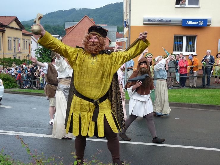 Gro&szlig;er Festumzug zum Th&uuml;ringentag (2)