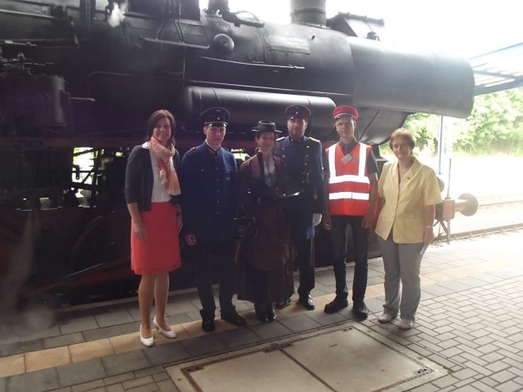 Bahnhofsfest zum Th&uuml;ringentag