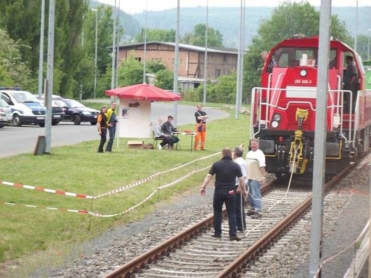 Bahnhofsfest zum Th&uuml;ringentag