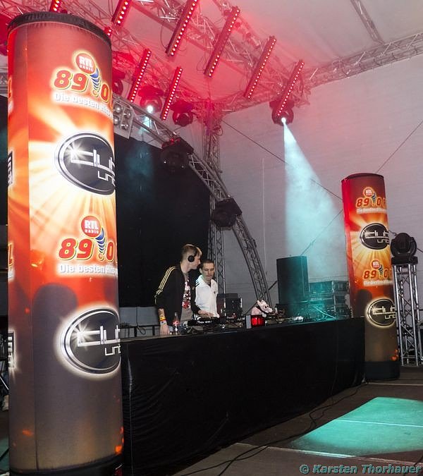 Party an der Schachtstra&szlig;e