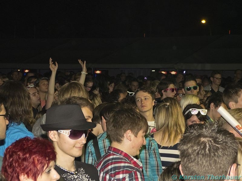 Party an der Schachtstra&szlig;e