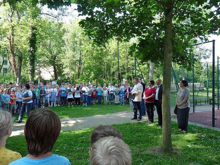 Bolzplatz wird verbessert