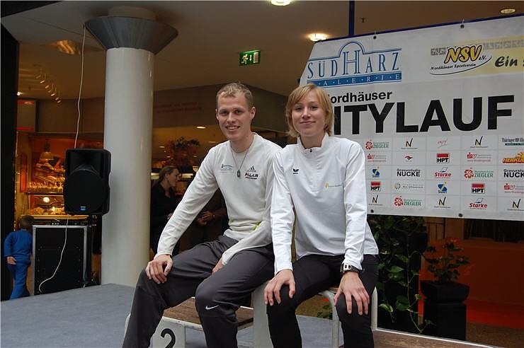 Siegerehrung Citylauf 2008