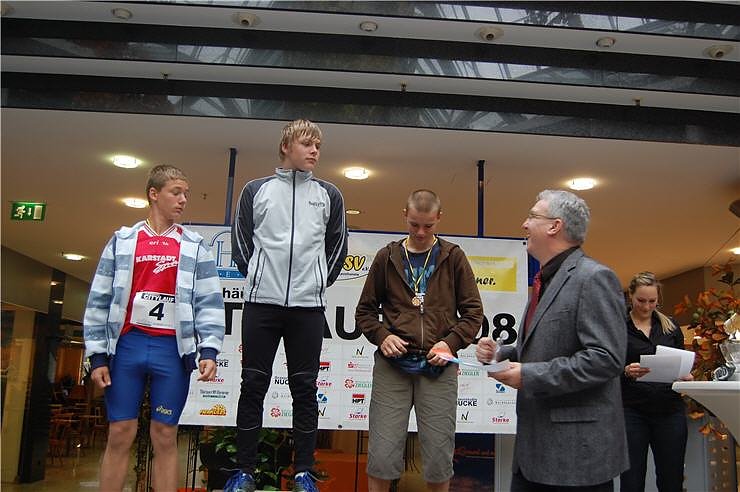 Siegerehrung Citylauf 2008