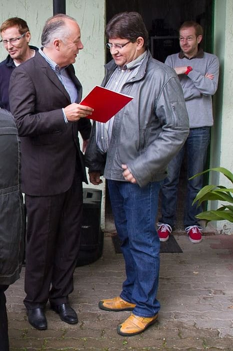 Start mit Sommerfest