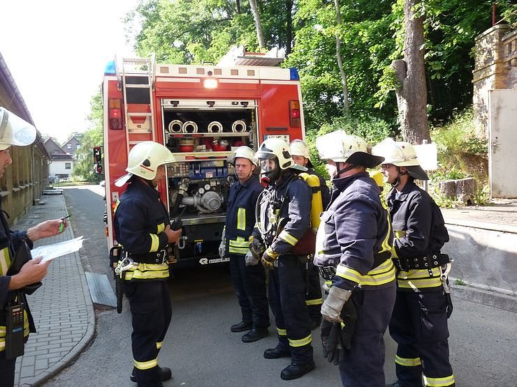 Gro&szlig;einsatz am Krankenhaus