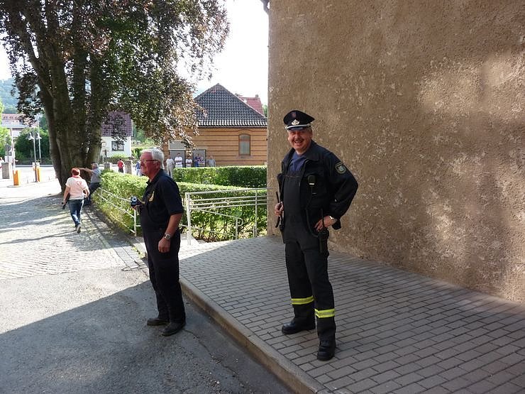 Gro&szlig;einsatz am Krankenhaus