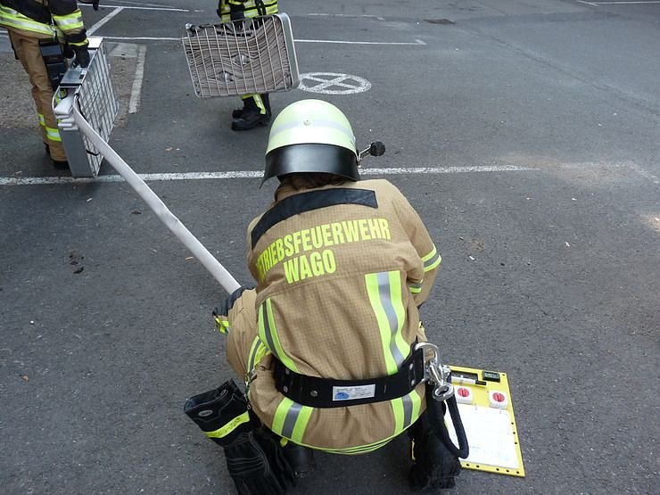 Gro&szlig;einsatz am Krankenhaus
