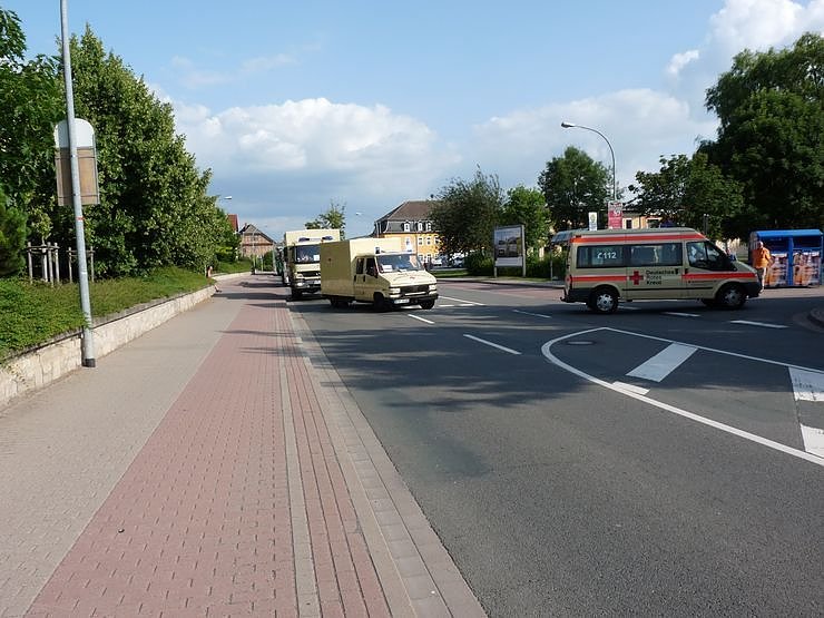 Gro&szlig;einsatz am Krankenhaus