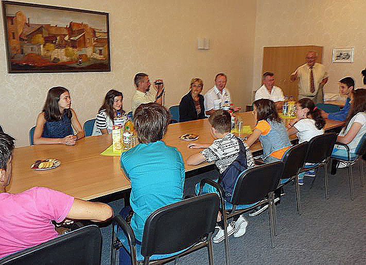 Zu Besuch im Landratsamt