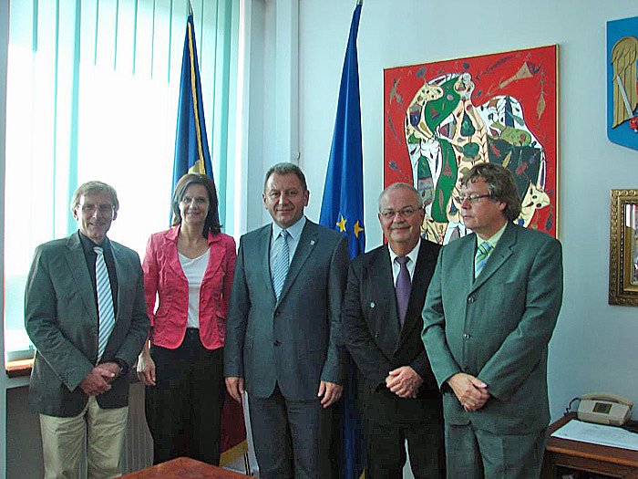 Erfolgreicher Besuch in Rum&auml;nien