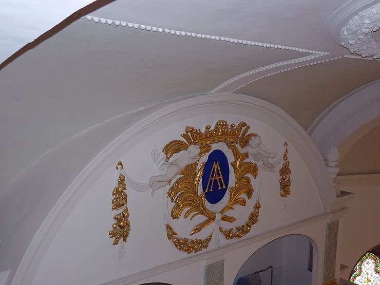 Deckengem&auml;lde mit Diskussion