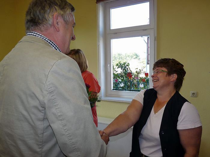 Herzlich verabschiedet